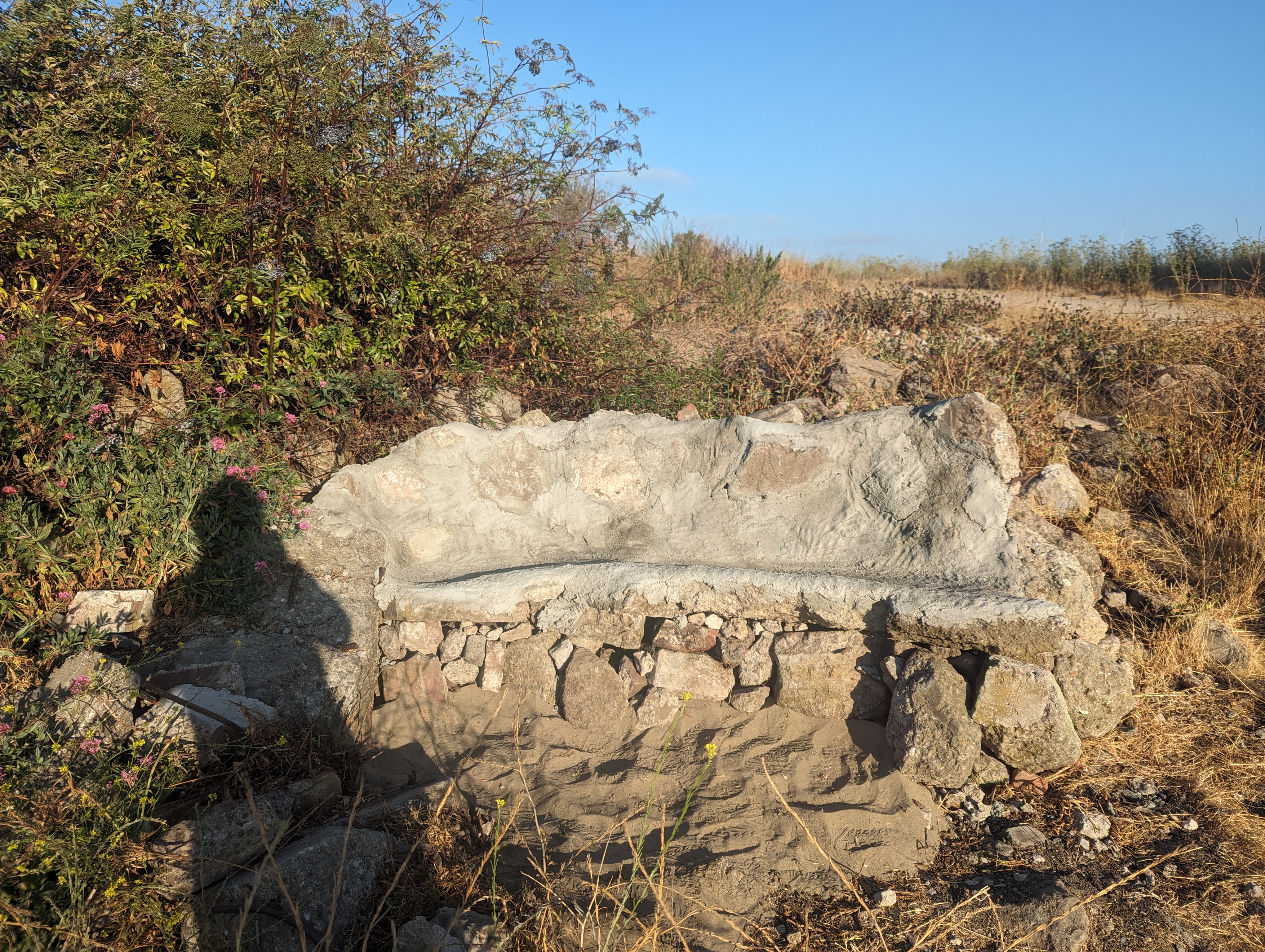 Transporting concrete